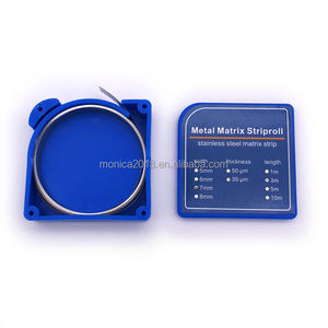 Commercio all'ingrosso odontoiatria clinica dentaria file rotanti in acciaio inox matrice striscia/matrice di metallo dentale Striproll - Product Image 3