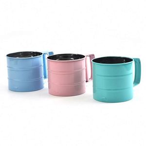 Wholesale Stainless Steel Flour Shaker Sifter Handle DIY Pastry Bakery Gadget Kitchen <b>Baking</b> Tools - Product Image 1