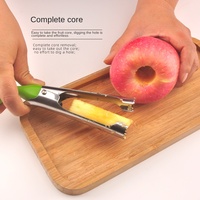 Snelle handmatige roestvrijstalen appel- en perenontpitter, fruit snijder, keuken gadget, verstelbare pitverwijderaar