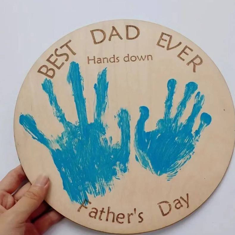 Father's Day wooden sign (with stand)