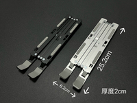 Support pour ordinateur portable jusqu'à 17,3 pouces, compatible avec de nombreux modèles, en alliage d'aluminium, pliable, ergonomique, pour jeux, tablette, PC, avec refroidissement