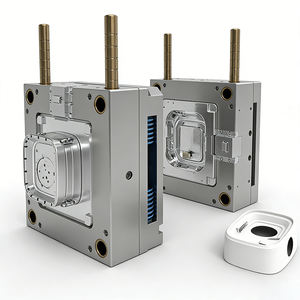 Fabricante de moldes de inyección de plástico personalizados con múltiples cavidades, servicios de fabricación de moldes de doble color, diseño de herramientas de cavidad única. - Product Image 1