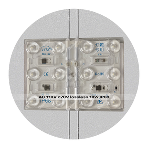 Ac220v Soft Film Panneau Publicitaire Lumière Ac 110v <span class=keywords><strong>Led</strong></span> <span class=keywords><strong>Module</strong></span> 10w 12 Leds Smd 3030 Ip68 Étanche Blanc Carré Blockchain Lampe - Product Image 1