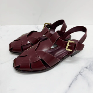 Sandalias Romanas Planas Casuales de Moda de Calidad - Nuevas Sandalias de Mujer con Punta Cerrada y Tira Trasera para Otoño - Product Image 4