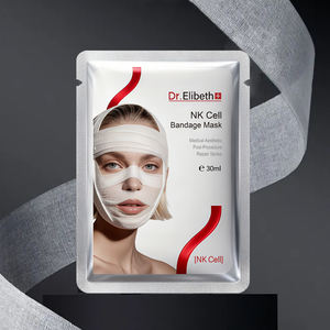 Корейская маска-повязка для лица с клетками NK для чувствительной кожи: восстановление, успокоение и заживление повреждений - Product Image 1