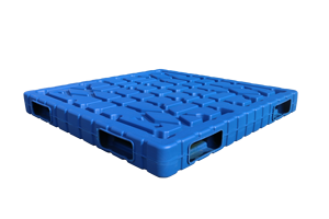 אחסון מחסן NEXARA 1414 1400*1400*150 מ""מ יציקת מכה מקשה אחת משטח פלסטיק יורו כבד למלגזה - Product Image 2