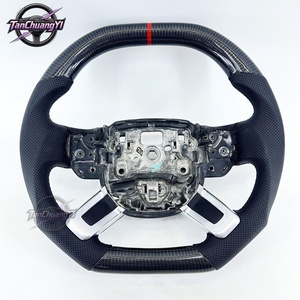 Volant de voiture en fibre de carbone noir, livraison rapide d'usine, pour Land Range Sport Style - Product Image 1