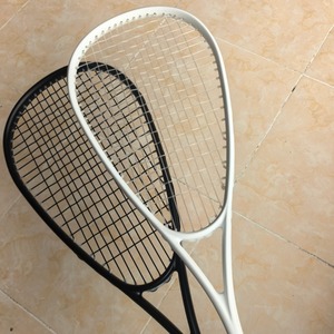 Raquette de squash en fibre de carbone, composite, monobloc, pour débutants, unisexe, pour l'entraînement au squash et les sports de plein air - Product Image 1