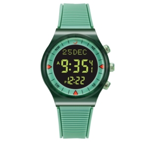 Relojes Deportivos de Plástico Negros WY-16 AL-FAJR, Resistentes al Agua, Digitales, con Azan, para Oraciones Musulmanas, Islámicas, Árabes - Product Image 5