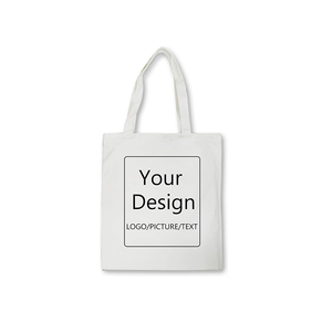 Custom Personalized Promotional Eco-Friendly Cotton Canvas Backpack Laptop Sleeve Magnetic Snap Closure Digital Printed Cute