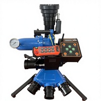 Monitor Air Pemadam Kebakaran Jarak Jauh ≥85m dengan Kontrol Remote, Meriam Air Pemadam Kebakaran 80L/S 3-Inlet Modular Fleksibel untuk Industri