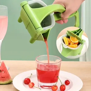 Exprimidor Manual de Limones y Frutas, Multifuncional, de Polipropileno Verde, No Eléctrico, Fácil de Limpiar, 1 Pieza, Nueva, en Oferta - Product Image 4