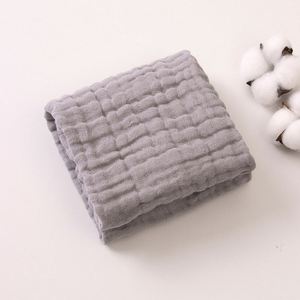 6 Layer Baby Cotton Saliva <b>Towel</b> Bath Face Cloth Gauze Handkerchief Supplies for Indoor Outdoor Traveling Camping - Product Image 6