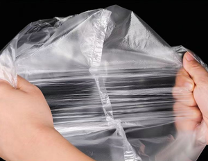 Wholesale Disposable Transparent PE Food <b>Plastic</b> Side Gusset Waterproof Handle Large Shopping Cheap Price Hot <b>Sale</b> Packaging - Product Image 5