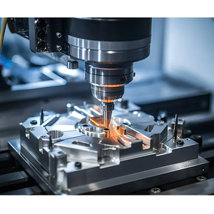 Bộ định tuyến <span class=keywords><strong>CNC</strong></span> 5 trục cho các bộ phận kim loại bằng thép không gỉ tùy chỉnh sản xuất màu đen xanh đỏ bạc anodized kết thúc - Product Image 6