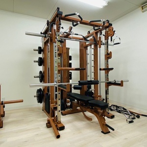Attrezzatura per Palestra Domestica VanTen Smith, Rack per Squat Multifunzionale per <span class=keywords><strong>Esercizi</strong></span> di Spalle, Petto, Gambe, Pressa, Capacità 80kg - Product Image 3