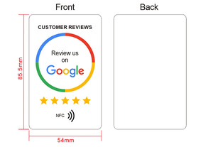 Tarjeta Inteligente NFC con Impresión Personalizada y Código QR, Tarjeta <span class=keywords><strong>de</strong></span> <span class=keywords><strong>PVC</strong></span> NFC, Servicio <span class=keywords><strong>de</strong></span> Impresión <span class=keywords><strong>de</strong></span> <span class=keywords><strong>Tarjetas</strong></span> NFC para Reseñas <span class=keywords><strong>de</strong></span> Google Disponible - Product Image 2