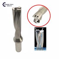 Foret en U indexable WC, foret en U avec plaquettes WCMX CNC pour perçage rapide du métal