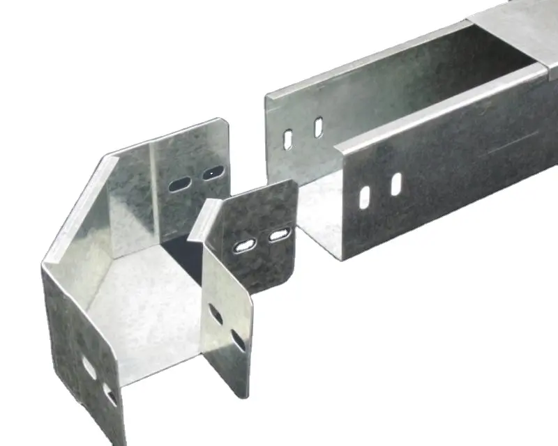 BESCA cavo elettrico in metallo Trunking trogolo cavo ponte forato in acciaio inox vassoio cavo sistema di supporto