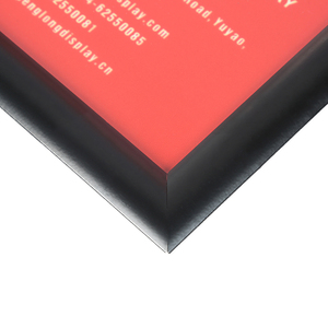 Yüksek kalite ucuz fiyat alüminyum fotoğraf çerçevesi duvara monte fotoğraf çerçevesi ekran için Mitred köşe pencere Poster çerçevesi - Product Image 4