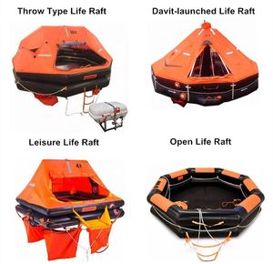 قارب نجاة ذاتي النفخ من نوع مين للطوارئ مع أسطوانة ثاني أكسيد الكربون - Product Image 4