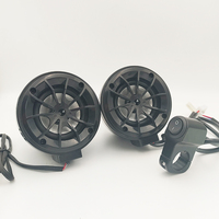 Simulateur de son d'échappement de moto électrique OEM en ABS pour FM, sortie 2x10W, ajustement universel