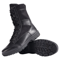 Bottes tactiques toutes saisons à lacets orteil renforcé semelle en silicone antidérapante imperméable soutien