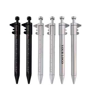 Tùy chỉnh đ<span class=keywords><strong>a</strong></span> chức năng công cụ đo lường nhự<span class=keywords><strong>a</strong></span> Vernier Caliper bút Cai Trị bút bút bi với logo quảng cáo - Product Image 5