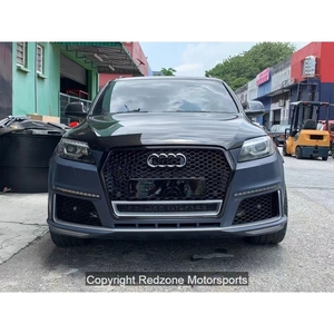 Pare-chocs de voiture à bon <span class=keywords><strong>prix</strong></span> pour <span class=keywords><strong>Audi</strong></span> Q7 SQ7 2011+ – Kit de transformation <span class=keywords><strong>RSQ7</strong></span> : Pare-chocs avant, calandre et diffuseur - Product Image 3