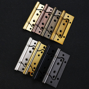 บานพับสแตนเลส 5 นิ้ว แบบปิดนุ่มนวล 6 รู ดีไซน์ทันสมัย สำหรับประตูไม้ - Product Image 3