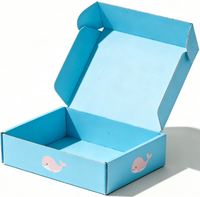 Boîte d'emballage en papier avec logo personnalisé, boîte d'expédition en carton, boîtes d'emballage pour l'expédition de marchandises avec logo