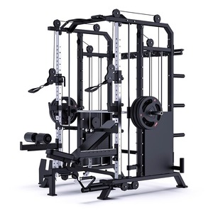 Máquina Smith Multifuncional Comercial de 2245 mm de Altura, Banco de Pesas, Soporte para Sentadillas, Equipo de Fitness - Product Image 2