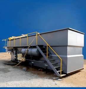 स्टेनलेस स्टील 10 क्यूबिक मीटर/एच भंग एयर फ्लोटेशन डैफ मशीन रासायनिक प्रणाली के साथ, पीपी पालतू अपशिष्ट जल उपचार के लिए उपयोग किया जाता है - Product Image 1