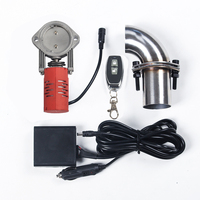 Vanne d'échappement électrique à commande par télécommande ABCD 4 touches, style tige, installation facile, silencieux variable avec commande vocale
