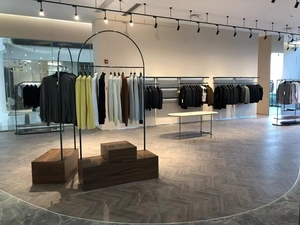 Winkel Multi-Layer Schoenen Tassen Product Promotietafel Custom Metalen Opslag Display Stand Doek Rack Winkel Interieur Ontwerp - Product Image 4