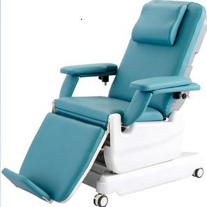 Poltrona Motorizzata Multifunzione con Braccioli Regolabili e Imbottitura in Memory Foam per Reparti di Oncologia e Nefrologia - Product Image 2