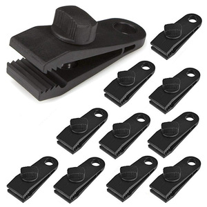 Clips et pinces pour tentes en plastique robustes, boucles de <span class=keywords><strong>fixation</strong></span> renforcées pour la <span class=keywords><strong>fixation</strong></span> de bâches et de tentes extérieures - Product Image 1
