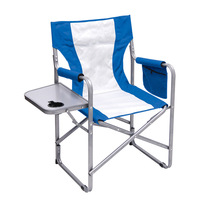 Chaise pliante moderne en bois massif et aluminium, légère et portable, pour le camping, le jardin, les loisirs et la plage