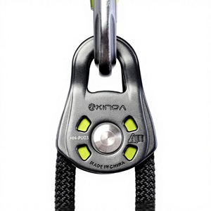 Polea Simple Reforzada Xinda Serie H, 5kN, para Cuerda de 7-11mm, con Logotipo Grabado, para Escalada y Uso en Exteriores - Product Image 1