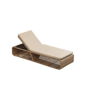 <span class=keywords><strong>Lit</strong></span> en rotin moderne pour l'intérieur et l'extérieur, avec parasol en métal imperméable, fauteuil inclinable, hôtel, villa, parc, cour, piscine, zone de repos - Product Image 3