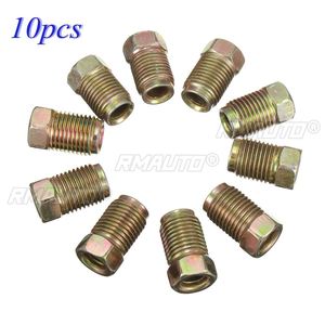 Lot de 10 ou 20 écrous de vis de raccordement mâle courts de 10 mm x 1 mm pour tubes de freinage métriques de 3/16 pouces - Product Image 2