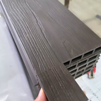 Offre Spéciale WPC Decking Chine ignifuge extérieur composite bois plastique co-extrusion surface lisse moderne pour sol de jardin