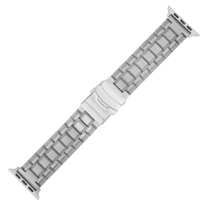 Correa de Reloj de Titanio Magnética de Repuesto, Correa de Eslabones Plateados para Reloj Inteligente - Product Image 2
