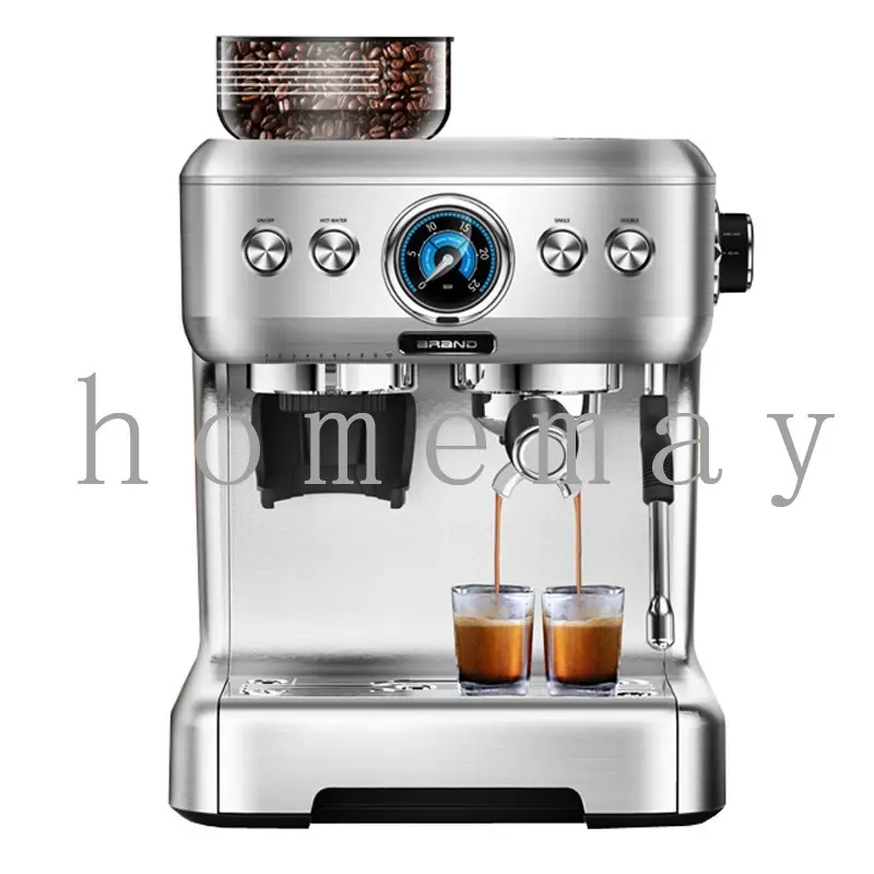 20bar 1500w automatico macinino da caffè macchina per caffè espresso con ULKA pompa macchina per caffè espresso con la smerigliatrice