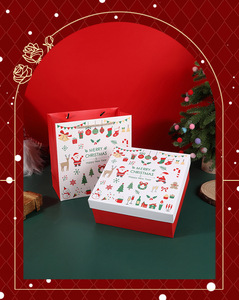 Customized Christmas Gift Box with Bow Custom Logo Large Scarf <b>Thermos</b> <b>Cup</b> Packaging-Gray Board Paper - Product Image 5