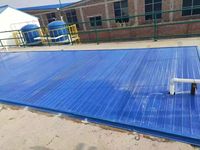 Panel de Pasarela Hueco Pultruido de FRP, Cubierta de Pasarela de Fibra de Vidrio, Cubierta de Zanja de GRP, para Aguas Residuales Químicas, Talleres, Construcción Industrial