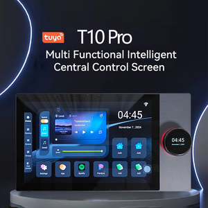 2025 tuya 10 inch cảm ứng thông minh Nhà ZigBee Gateway điều khiển âm nhạc bảng điều chỉnh được xây dựng trong Bộ khuếch đại kết nối 8 dây loa - Product Image 6