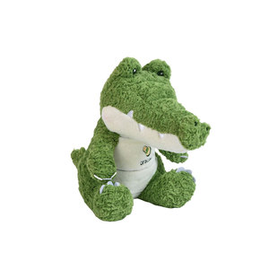 Kinqee בובה חדשה dm/oem צעצוע תנין רך חמוד ישיבה יפה תנין ירוק אישית תנין קטיף צעצוע - Product Image 2