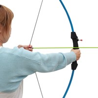 Arc et flèches en fibre de verre de bonne qualité pour enfants et adolescents, idéal pour les jeux de tir.