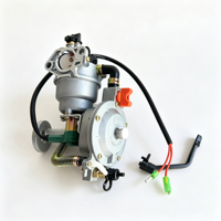 Carburateur double carburant 188F GX390, kit de conversion essence/GPL/GN, ensemble régulateur en alliage d'aluminium moulé, pièces de générateur diesel